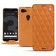 Housse cuir Google Pixel 3 - Mandarine vintage - Couture