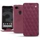 Custodia in pelle Google Pixel 3 - Prune vintage - Couture