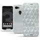 Custodia in pelle Google Pixel 3 - Platinium - Couture