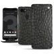 Custodia in pelle Google Pixel 3 - Autruche nero