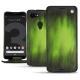 Capa em pele Google Pixel 3 - Vert Patine