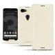 Housse cuir Google Pixel 3 - Blanc PU