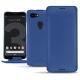 Housse cuir Google Pixel 3 - Bleu océan PU