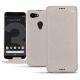 Google Pixel 3 leather case - Taupe innocent