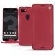 Custodia in pelle Google Pixel 3 - Rouge passion