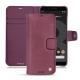  Google Pixel 3 XL leather case - Prune vintage ( Pantone 512C ) 