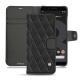 Housse cuir Google Pixel 3 XL - Noir - Couture ( Nappa - Black ) 