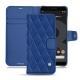 レザーケース  Google Pixel 3 XL - Bleu océan - Couture ( Nappa - Pantone 293C ) 
