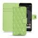 Capa em pele  Google Pixel 3 XL - Vert olive - Couture ( Nappa - Pantone 578U ) 