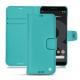 Capa em pele  Google Pixel 3 XL - Bleu fluo