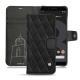 レザーケース  Google Pixel 3 XL - Negre poudro - Couture