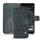Housse cuir Google Pixel 3 XL - Blu marino - Couture