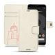 Capa em pele  Google Pixel 3 XL - Blanc escumo