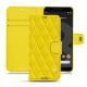  Google Pixel 3 XL leather case - Jaune fluo - Couture