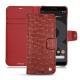  Google Pixel 3 XL leather case - Autruche ciliegia
