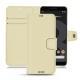 Housse cuir Google Pixel 3 XL - Beige PU