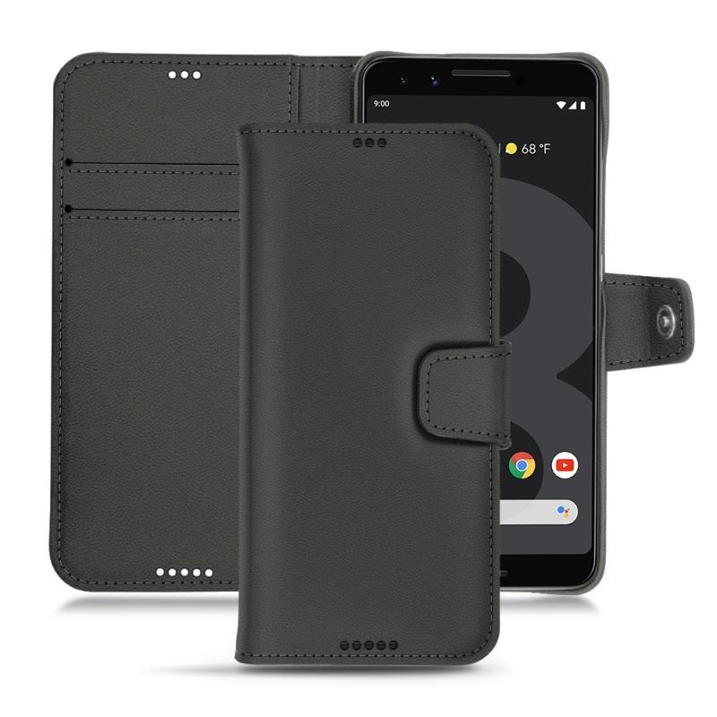 レザーケース  Google Pixel 3 XL - Noir PU