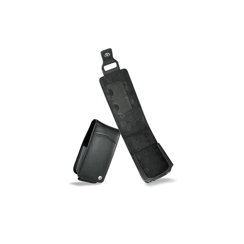 硬质真皮保护套 Qtek S200 - SPV m600 - HTC Prophet  - Noir ( Nappa - Black ) 