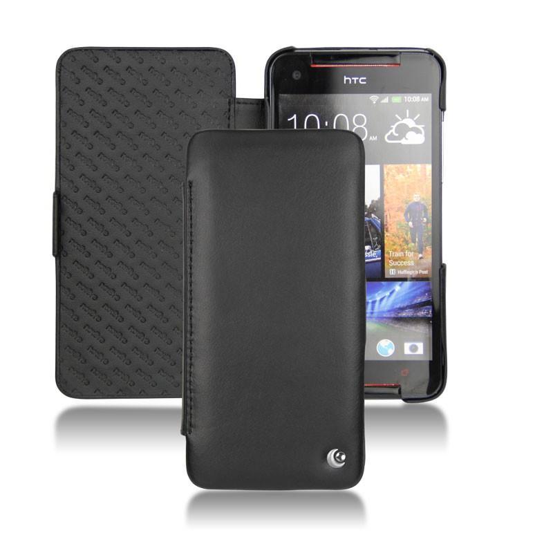 Lederschutzhülle HTC Butterfly S  - Noir ( Nappa - Black ) 