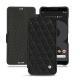 Lederschutzhülle Google Pixel 3 XL - Ebène - Couture ( Sleek P C12 - Black ) 
