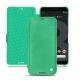 Google Pixel 3 XL leather case - Menthe vintage ( Pantone 562C ) 