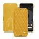 Google Pixel 3 XL leather case - Jaune soulèu - Couture