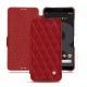 Capa em pele Google Pixel 3 - Rouge - Couture ( Nappa - Pantone 199C ) 