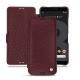 Google Pixel 3 leather case - Lie de vin ( Pantone 5115C ) 