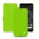 Capa em pele Google Pixel 3 - Vert fluo - Couture