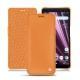 Custodia in pelle Sony Xperia XZ3 - Orange ( Nappa - Pantone 1495U ) 
