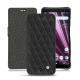 Custodia in pelle Sony Xperia XZ3 - Noir - Couture ( Nappa - Black ) 