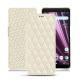 Capa em pele Sony Xperia XZ3 - Blanc - Couture ( Bologna - White ) 