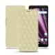 硬质真皮保护套 Sony Xperia XZ3 - Beige - Couture ( Nappa - Pantone 7502C ) 