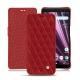 Funda de piel Sony Xperia XZ3 - Rouge - Couture ( Nappa - Pantone 199C ) 
