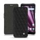 Custodia in pelle Sony Xperia XZ3 - Ebène - Couture ( Sleek P C12 - Black ) 