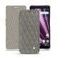 Funda de piel Sony Xperia XZ3 - Acier vintage - Couture