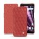 Sony Xperia XZ3 leather case - Cerise vintage - Couture