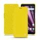 硬质真皮保护套 Sony Xperia XZ3 - Jaune fluo