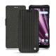 Housse cuir Sony Xperia XZ3 - Abaca nero