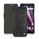 Capa em pele Sony Xperia XZ3 - Autruche nero