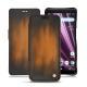 Custodia in pelle Sony Xperia XZ3 - Marron Patine