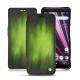 Sony Xperia XZ3 leather case - Vert Patine