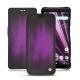 Capa em pele Sony Xperia XZ3 - Violet Patine