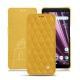 Custodia in pelle Sony Xperia XZ3 - Jaune soulèu - Couture