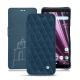Sony Xperia XZ3 leather case - Blu mediterran - Couture