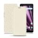 Custodia in pelle Sony Xperia XZ3 - Blanc PU