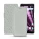 Capa em pele Sony Xperia XZ3 - Gris PU