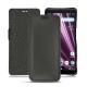 Sony Xperia XZ3 leather case - Noir PU