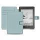 レザーケース Amazon Kindle Paperwhite (2018) - Bleu ciel ( Nappa - Pantone 277C ) 