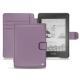 Housse cuir Amazon Kindle Paperwhite (2018) - Lilas ( Nappa - Pantone 2645U ) 